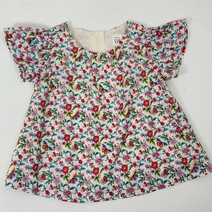 Brand new floral top girls size 4 years old